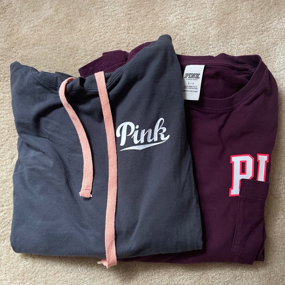 Victoria’s Secret PINK Long Sleeve T-shirts